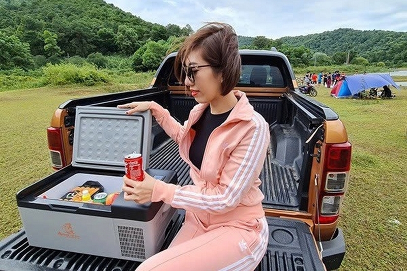 Tủ lạnh xe hơi nhỏ gọn ảnh 1