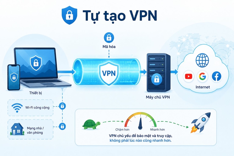 Tự tạo VPN ảnh 2
