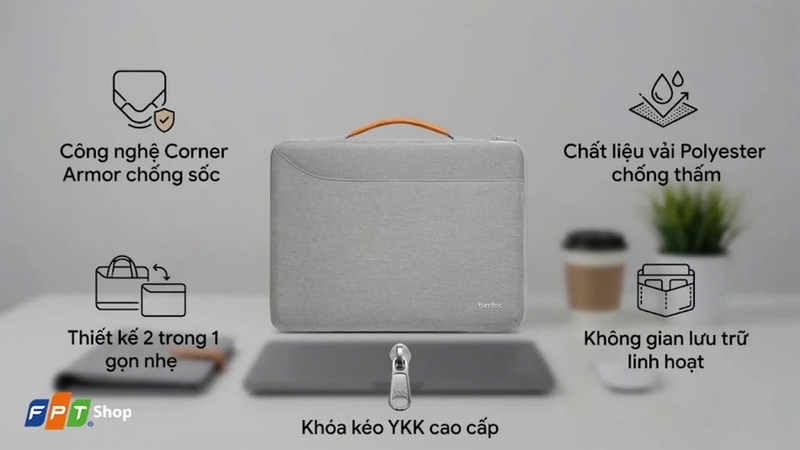Túi chống sốc laptop 16 inch ảnh 9