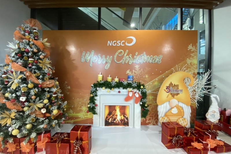 Ứng dụng của backdrop trong dịp Giáng Sinh