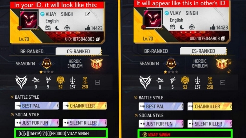 V Badge Free Fire là gì ảnh 3