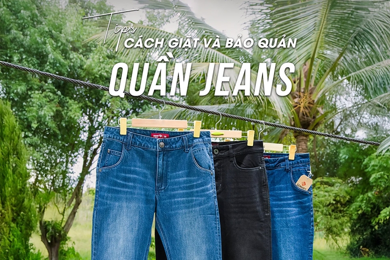 Cách bảo quản vải jean
