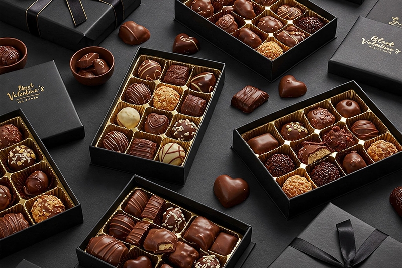 Socola đen hoặc kẹo ngọt vị đậm