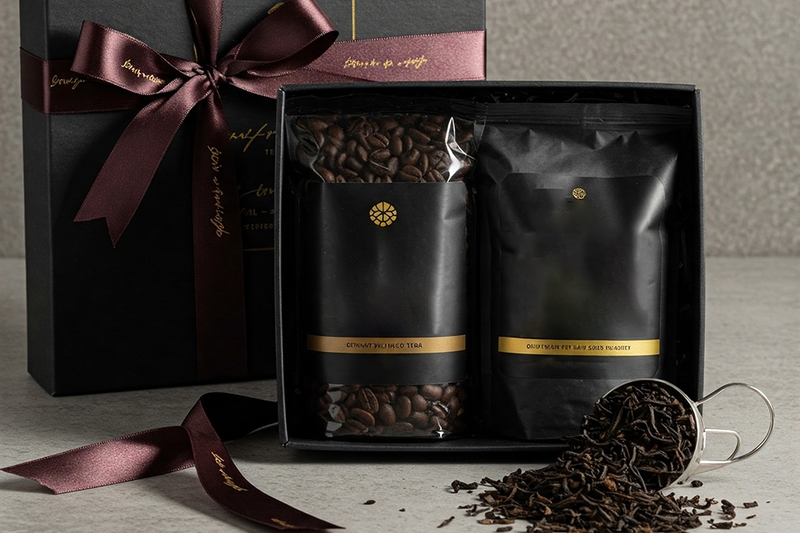 Cà phê đen hoặc trà đen