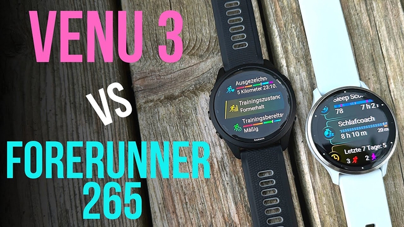 Venu 3 vs Forerunner 265 - 02