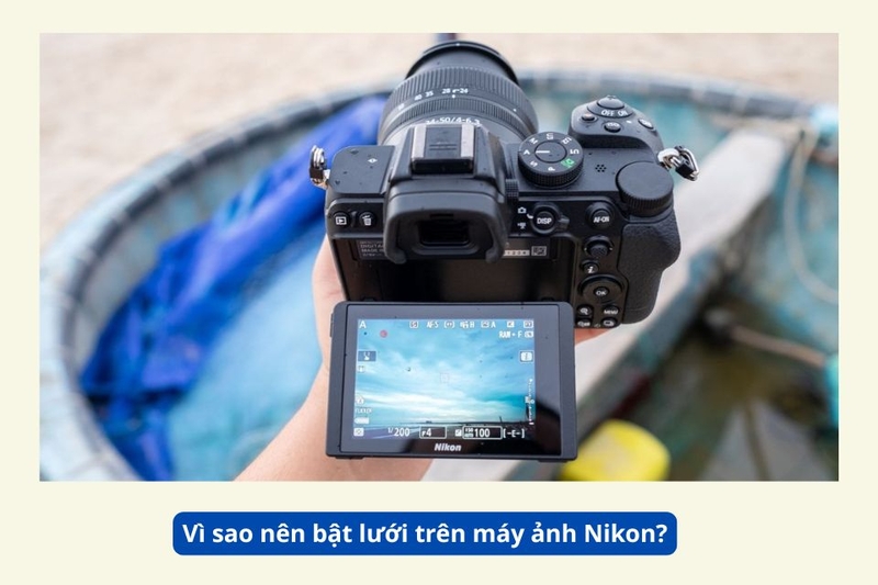 Vì sao nên bật lưới trên máy ảnh Nikon