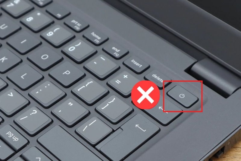 Vì sao nút nguồn laptop Dell không hoạt động