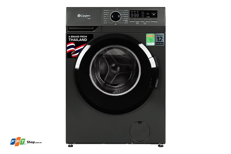 Máy giặt cửa trước Casper Inverter 9.0 Kg WF-9VG1