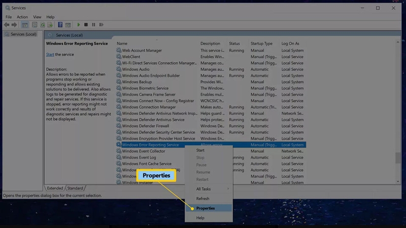 Windows Problem Reporting - 05