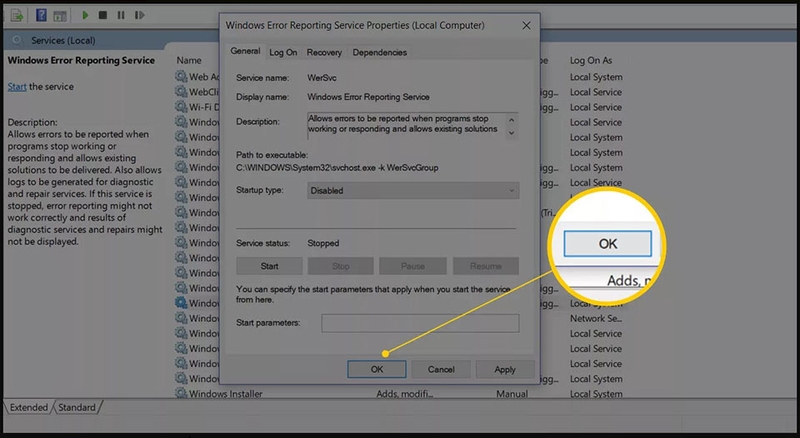 Windows Problem Reporting - 07