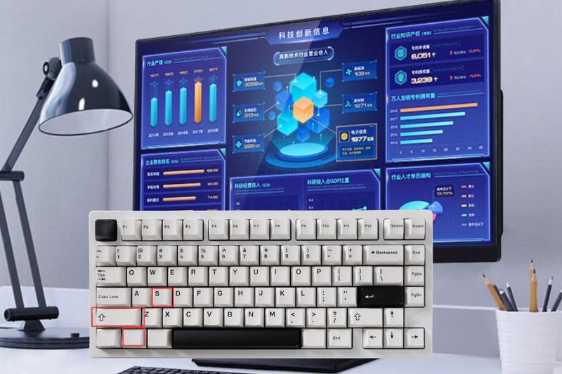 Windows + Shift + S