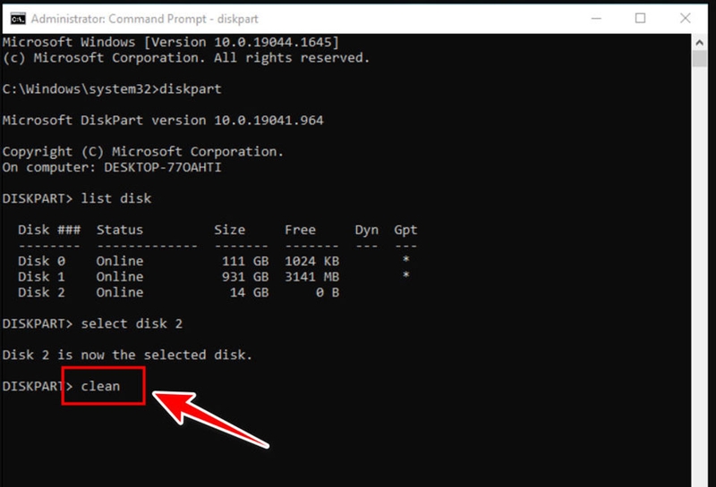 Windows cannot be installed to this disk - 06