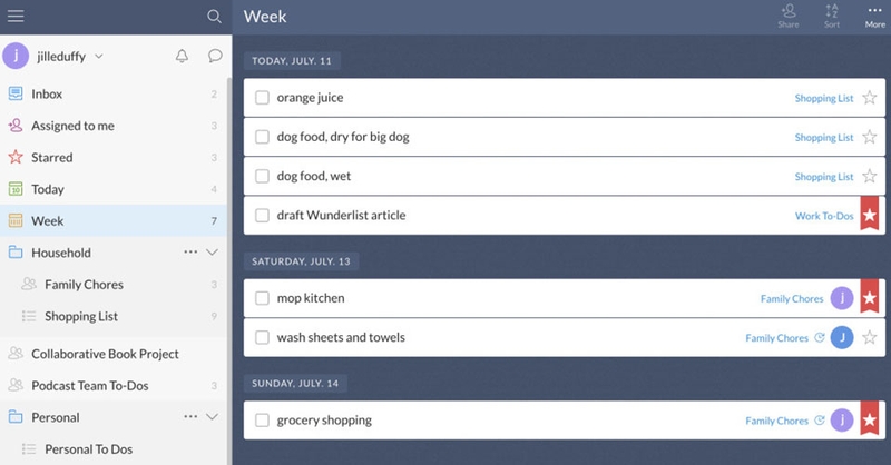 Wunderlist - 07