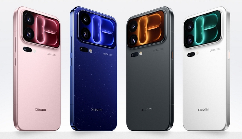 4 sự lựa chọn màu cho Xiaomi 18 Pro Max