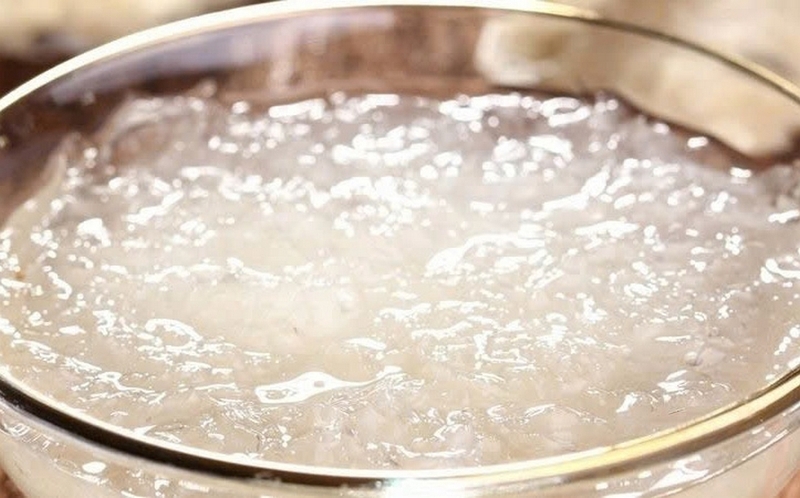Yến chưng táo đỏ hạt chia ảnh 3