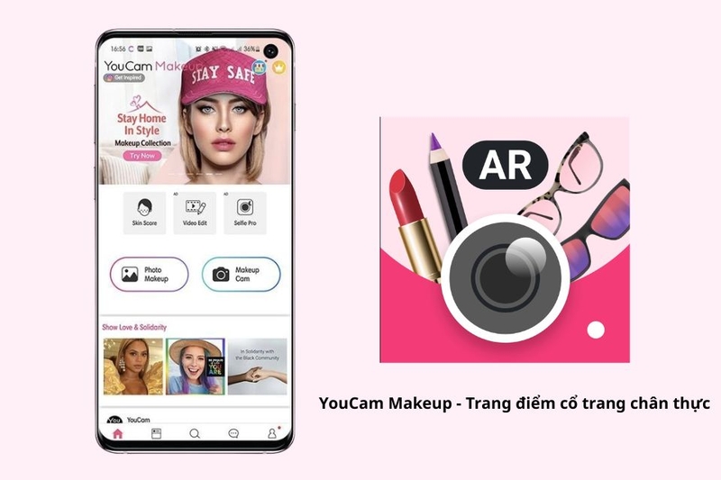 YouCam Makeup - Trang điểm cổ trang chân thực