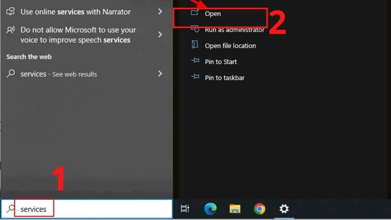 Khởi động lại Dịch vụ Cập nhật của Windows (Windows Update Service)