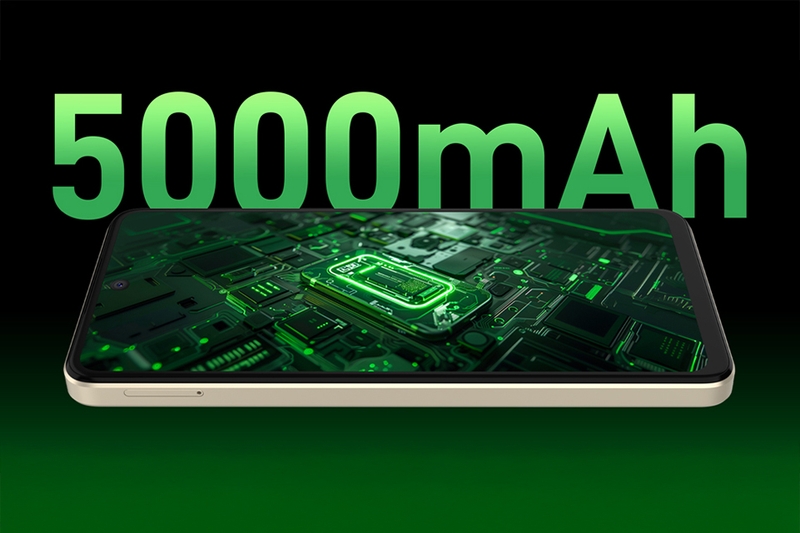 Nubia Music được trang bị viên pin dung lượng 5000mAh