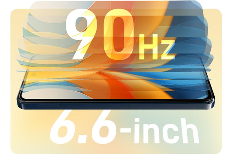 Một trong những điểm mạnh của màn hình Nubia V60 Design là tần số quét 90Hz