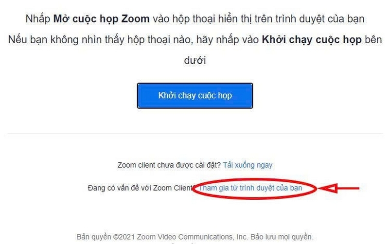 Zoom không vào được phòng họp ảnh 4