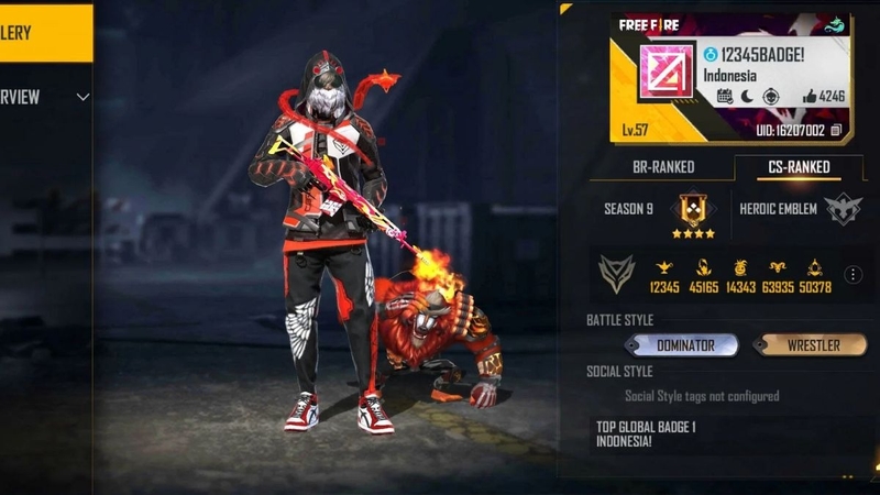 Acc Free Fire miễn phí 2025 5