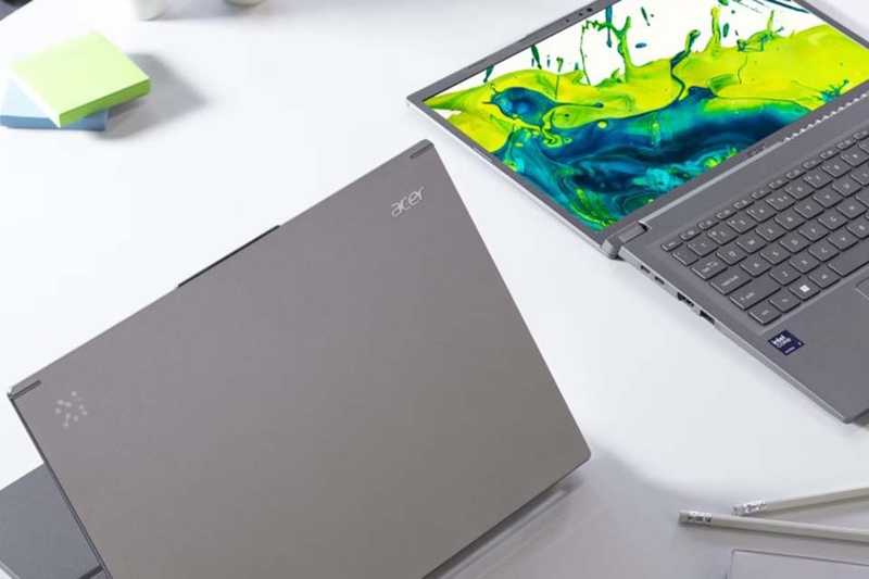 Acer Aspire 14 AI A14-52M-585Y thiết kế hiện đại