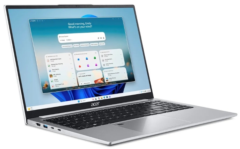 Acer Aspire Go 15 AI AG15-52P-52WT - Màn hình 15.6 inch mở rộng không gian làm việc