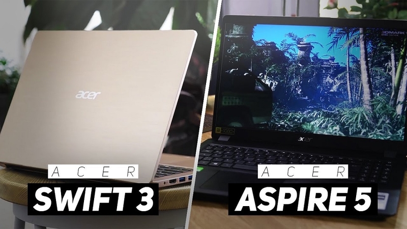 Giới thiệu chung về Acer Aspire và Acer Swift