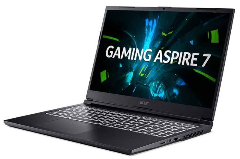 Acer Gaming Aspire 7 A715-59G-78WG trang bị card đồ họa rời NVIDIA GeForce RTX 3050