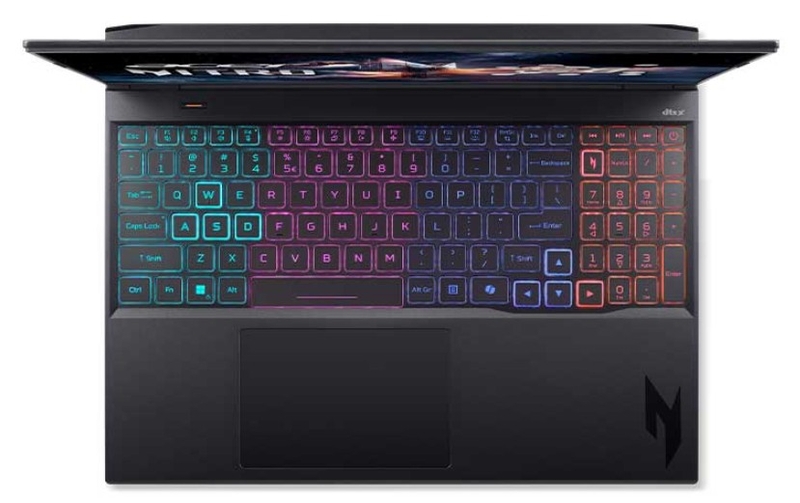 Acer Gaming Nitro 16S AI ProPanel AN16S-61-R5F4 bàn phím RGB 4 vùng
