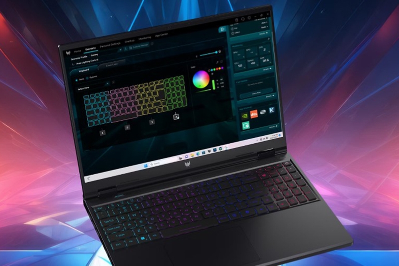 Acer Predator Helios Neo 16 bàn phím chất lượng
