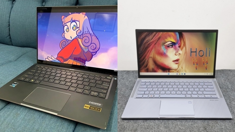 Màn hình Asus Zenbook 14 OLED có nhiều ưu điểm hơn so với Acer Swift