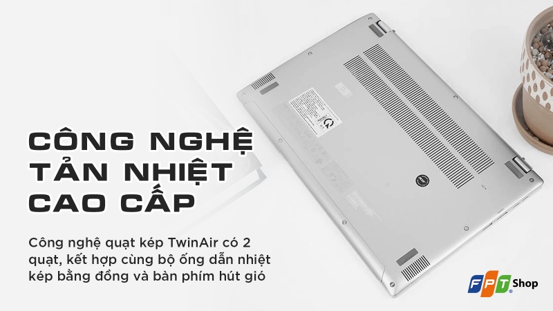 Acer Swift Go 14 SFG14-41-R19Z tản nhiệt cao cấp