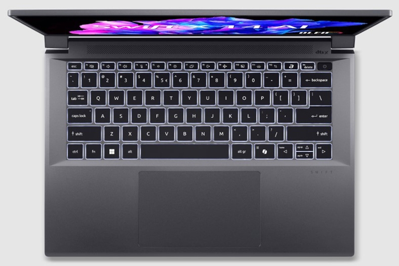 LAPTOP ACER SWIFT X 14 SFX14-72G-708X ULTRA 7 155H/32GB/SSD 1TB/VGA RTX 4060 8GB/LCD 14.5INCH 2K8 OLED Acer Swift X AI SFX14-72G-708X 7