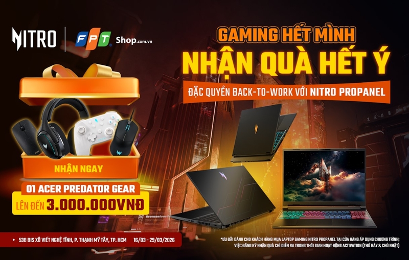 Acer triển khai chương trình Acer Nitro ProPanel Back-to-Work - hình 3