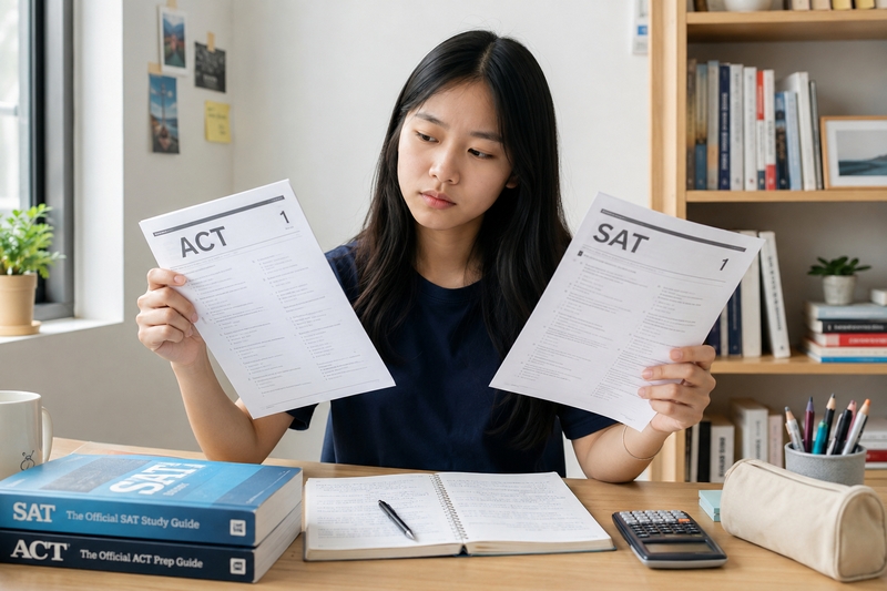 SAT và ACT kỳ thi nào áp lực thời gian hơn?