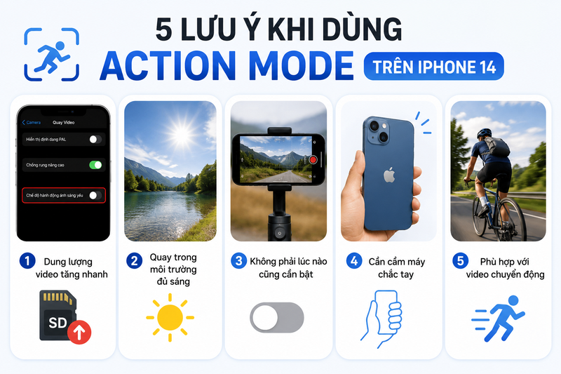Action Mode trên iPhone 14 là gì? - hình 9