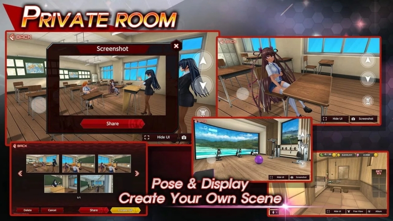 Private Room và yếu tố visual novel tương tác độc đáo