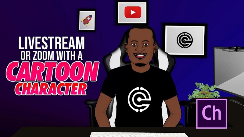 Livestream nhân vật hoạt hình