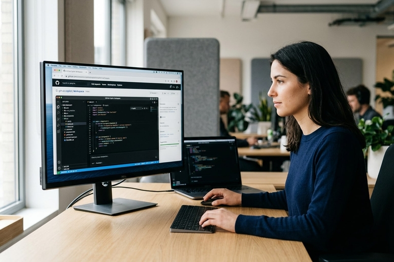 GitHub Copilot Workspace và môi trường trình duyệt