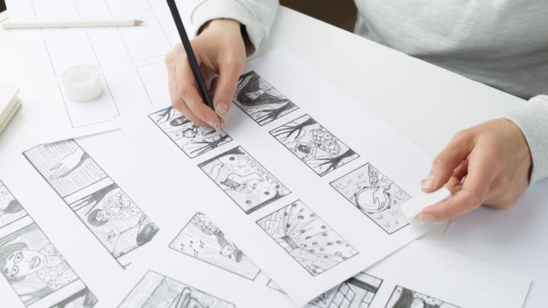 Vẽ storyboard vốn là công việc tốn nhiều thời gian và công sức