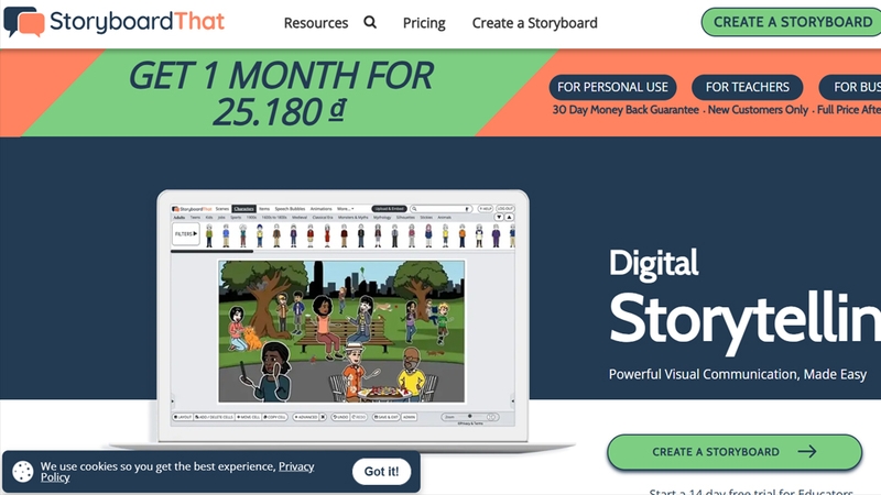 Công cụ Storyboard That