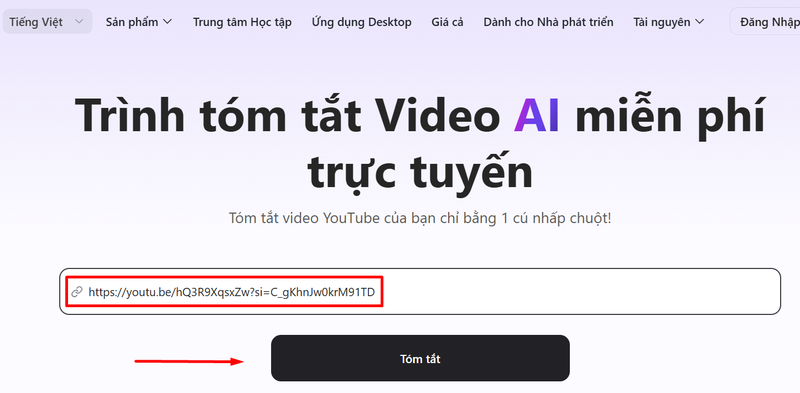 AI tóm tắt video YouTube - hình 8