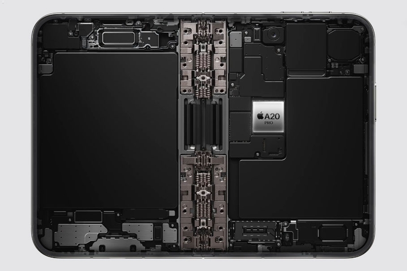 Chip A20 Pro trên iPhone Duo kết hợp Bộ Đôi Neural Engine 16 lõi để tăng năng lực xử lý các mô hình AI ngay trên thiết bị. (Nguồn ảnh: Apple)