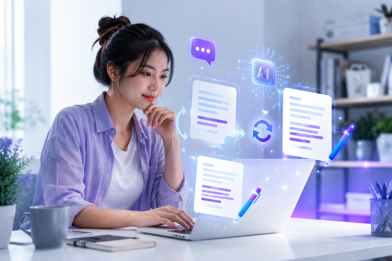 AI viết lại câu 7