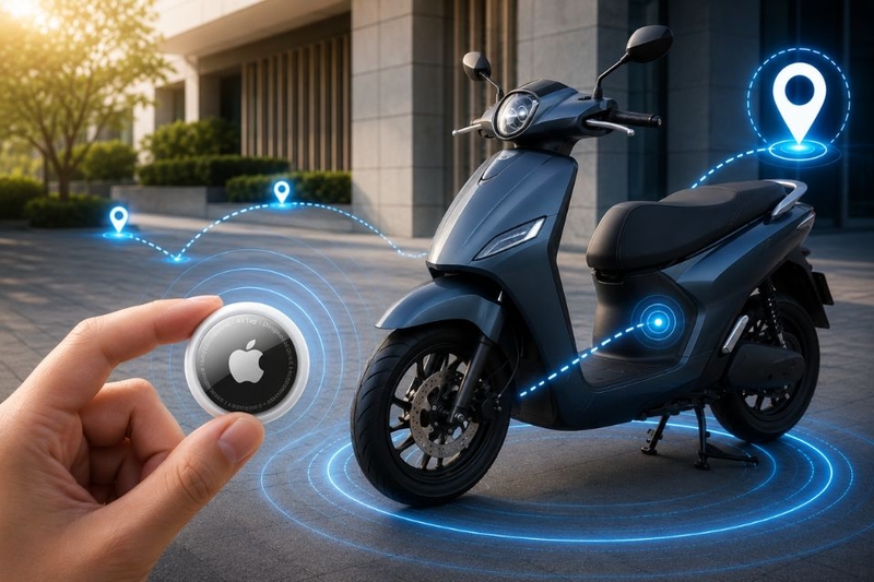 AirTag định vị xe máy (ảnh 4)