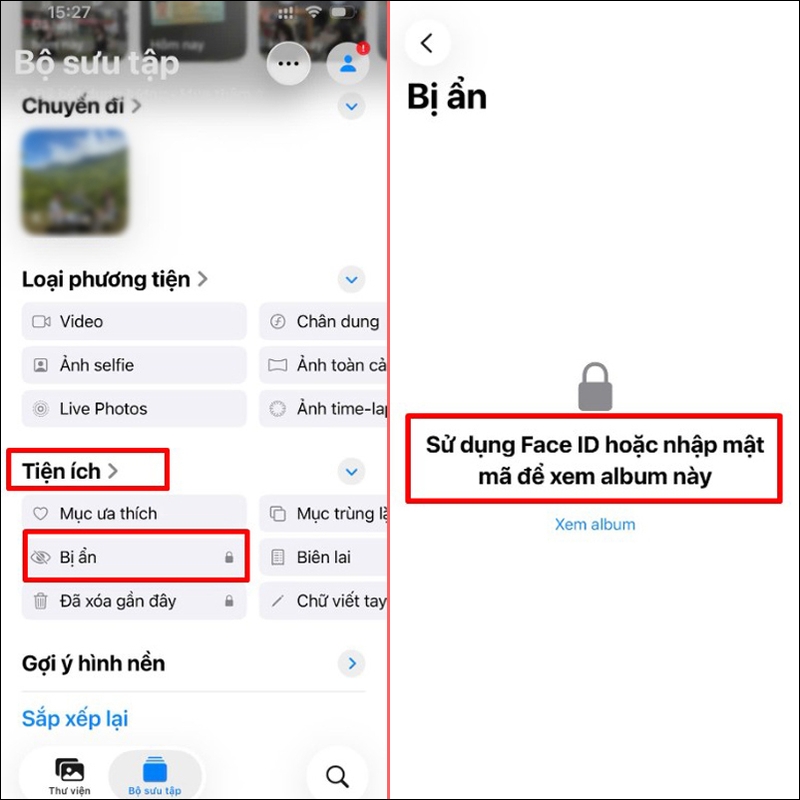 ẩn ảnh trên iPhone - hình 3