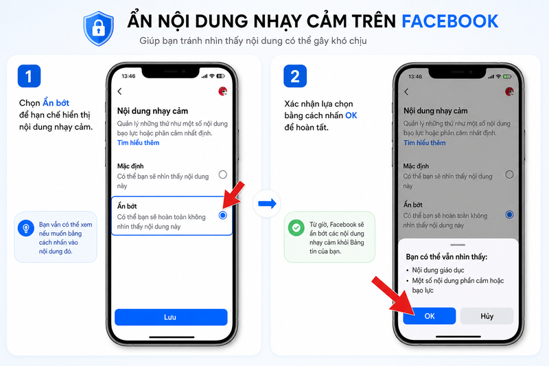 ẩn nội dung nhạy cảm trên Facebook8