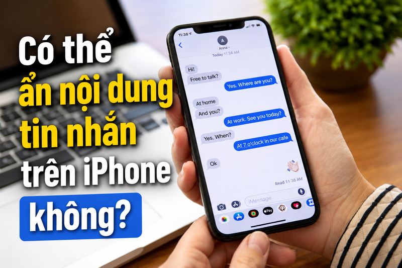 Ẩn nội dung tin nhắn trên iPhone - hình 1