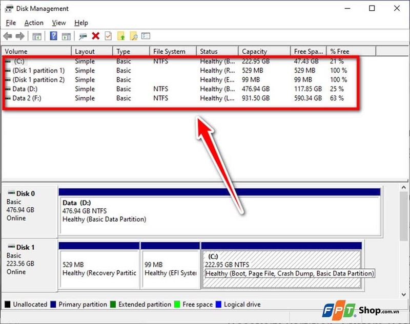 ẩn phân vùng có dữ liệu quan trọng trên PC - 06